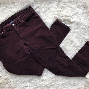 ON HOLD - Patagonia Fitted Corduroy Pants Plum